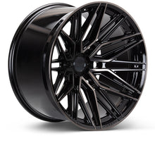 画像をギャラリービューアに読み込む, Vossen HF6-5 24x10 / 6x139.7 / ET25 / Deep Face / 106.1 - Tinted Gloss Black Wheel