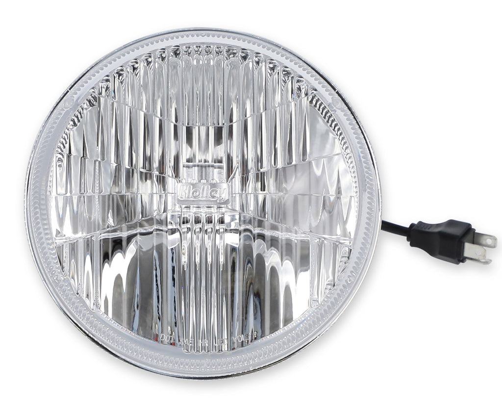 Holley RetroBright LED Forward Facing Light - Modern White (5700K) - 7 in. Round