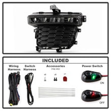 画像をギャラリービューアに読み込む, Spyder 22-24 Jeep Grand Cherokee (3-Row) OEM LED Fog Lights w/Switch - Clear (FL-JGC22-3R-LED-C)