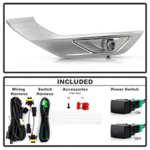 画像をギャラリービューアに読み込む, Spyder 22-24 Mitsubishi Outlander OEM LED Fog Light w/ Switch - Clear (FL-MOUT22-LED-C)