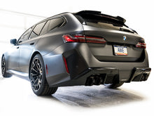 画像をギャラリービューアに読み込む, AWE Tuning BMW G90/G99 M5 Track Edition Cat-Back Exhaust - Diamond Black Tips