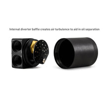 画像をギャラリービューアに読み込む, Mishimoto 2025+ RAM 1500 3.0L Hurricane Baffled Oil Catch Can Kit - Black
