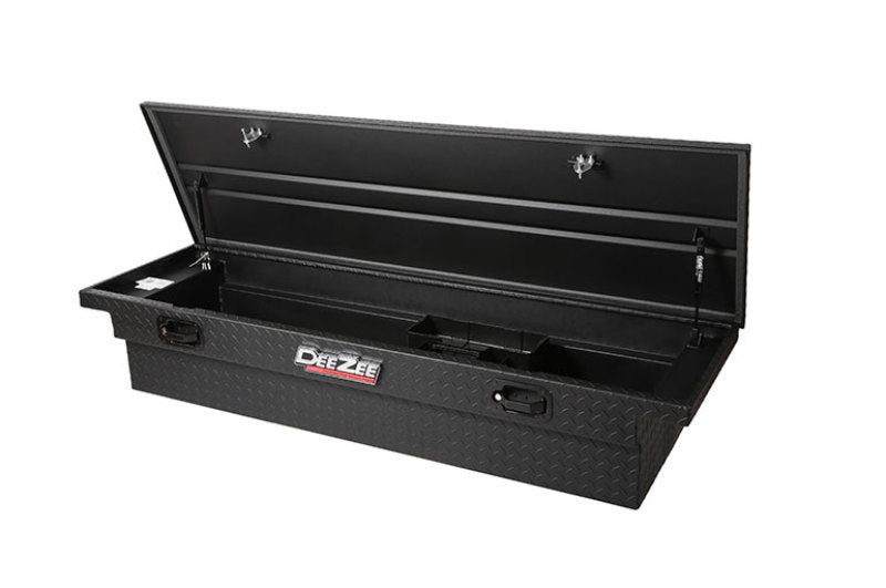 Dee Zee Universal Tool Box - Red Crossover - Single Lid Black BT Pull Handle (Low/Txt Blk)
