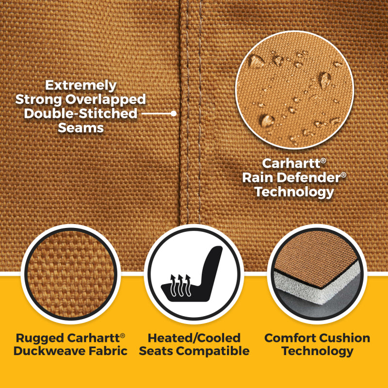 Covercraft 24-26 Toyota Grand Highlander Carhartt PrecisionFit Custom Second Row Seat Covers
