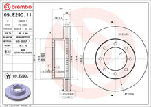 画像をギャラリービューアに読み込む, Brembo OE 18-22 Ford F-250 Super Duty/13-15 F-350 Super Duty UV Coated Brake Disc - Front