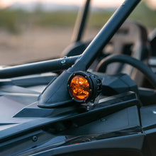 画像をギャラリービューアに読み込む, Rigid Industries 2017+ Polaris Pro R/Turbo R Revolve Amber PRO A-Pillar Light Kit