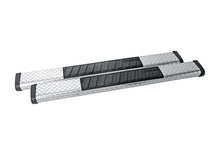 画像をギャラリービューアに読み込む, Dee Zee Universal Tubes - 6In Oval - Black Tread Aluminum (RegCab)