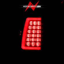 画像をギャラリービューアに読み込む, ANZO 2003-2006 Chevy Silverado 1500 LED Taillights Plank Style Chrome With Red/Clear Lens
