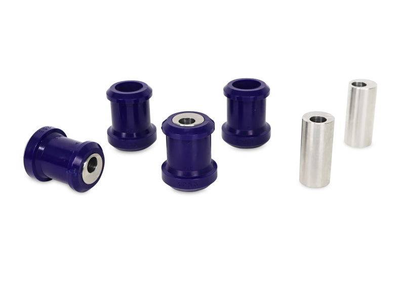 SuperPro 04-11 Mazda RX-8 Camber Adjustable Front UCA Inner Bushing Kit - Stainless Hardware