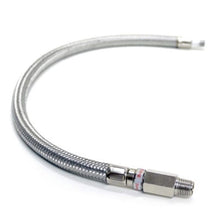 画像をギャラリービューアに読み込む, Kleinn 28In Stainless Steel Braided Leader Hose Extension - 1/4In F NPT Inlet/ 1/4In M NPT Outlet