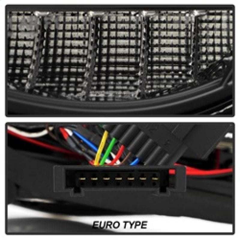 Spyder 14-19 Mercedes Benz CLA LED Tail Lights (ALT-YD-MBCLA14AP-GRSEQ-BK)