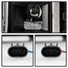 画像をギャラリービューアに読み込む, Spyder Apex 20-22 Ford F250/F350 (Halogen) High-Power LED Headlights - Black PRO-YD-FS20HALAP-SEQ-BK