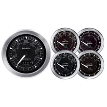 画像をギャラリービューアに読み込む, Autometer Chrono 3-3/8in &amp; 2-1/16in Electronic Speedometer Gauge Kit - 5 Piece