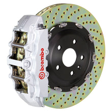 画像をギャラリービューアに読み込む, Brembo 09-14 F150 2WD Front GT BBK 6 Piston Cast 2pc 380x34 2pc Rotor Drilled-Silver
