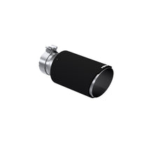画像をギャラリービューアに読み込む, MBRP Universal Carbon Fiber Tip 6in OD/4in Inlet/12in L - Angle Cut Tip