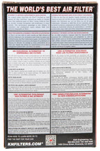 画像をギャラリービューアに読み込む, K&amp;N Universal Clamp-On Air Filter (2-7/16in FLG - 4-1/2x3-3/4in B - 3x2in T - 4in H)