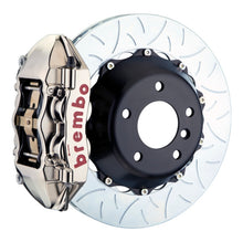画像をギャラリービューアに読み込む, Brembo 12-16 FR-S/12-20 BRZ/17-20 86 Fr GTR BBK 4Pist Billet 345x28 2pc Rotor Slotted Type3- Nickel