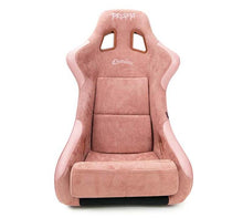 画像をギャラリービューアに読み込む, NRG FRP Bucket Seat (Large) Prisma-Chromatic Mauve Vegan Suede w/ Chameleon Back