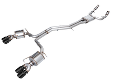 画像をギャラリービューアに読み込む, AWE Tuning 19-23 Audi C8 S6/S7 2.9T V6 AWD Touring Edition Exhaust - Diamond Black Tips