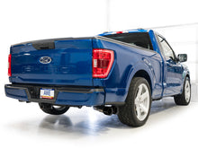画像をギャラリービューアに読み込む, AWE 21-25 Ford F150 (14th Gen Reg Cab) Cat-Back Exhaust - 4.5in Dual Side Exit Diamond Black Tips