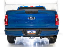 画像をギャラリービューアに読み込む, AWE 21-25 Ford F150 (14th Gen Reg Cab) Cat-Back Exhaust - 4.5in Dual Side Exit Diamond Black Tips