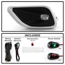 画像をギャラリービューアに読み込む, Spyder 19-23 Jeep Cherokee OEM LED Fog Lights w/Switch - Clear (FL-JC19-LED-C)