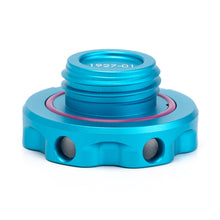 画像をギャラリービューアに読み込む, Podium Oil Cap in Satin Teal for Hondas/Acuras