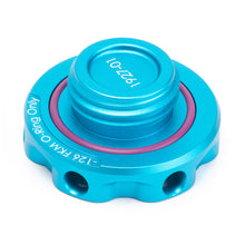 画像をギャラリービューアに読み込む, Podium Oil Cap in Satin Teal for Hondas/Acuras