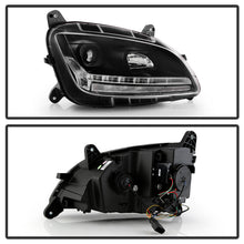 画像をギャラリービューアに読み込む, Spyder 13-19 Peterbilt 579 Passenger Side Projector Headlights - Black (PRO-YD-PB57914-SEQ-R-BK)