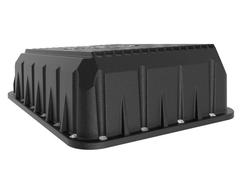 aFe POWER Pro Series Transmission Pan Black w/ Machined Fins RAM 3500 13-24 (AS69RC Transmission)