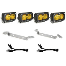 画像をギャラリービューアに読み込む, Baja Designs 2024+ Toyota Tacoma S2 Sport Dual Fog Pocket Light Kit - Baja Amber