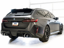 画像をギャラリービューアに読み込む, AWE Tuning BMW G90/G99 M5 Track Edition Cat-Back Exhaust - Chrome Silver Tips