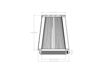 画像をギャラリービューアに読み込む, aFe Magnum FORCE Intake Replacement Air Filter w/D2 Dura-Dry Media 5-1/2inF x(10x7)inB x 7inT x 8inH