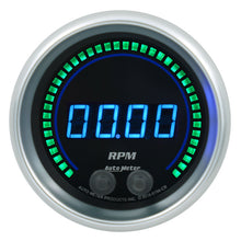 画像をギャラリービューアに読み込む, Autometer 85.7mm Black 0-16K RPM Tachometer Cobalt Elite Digital Gauge