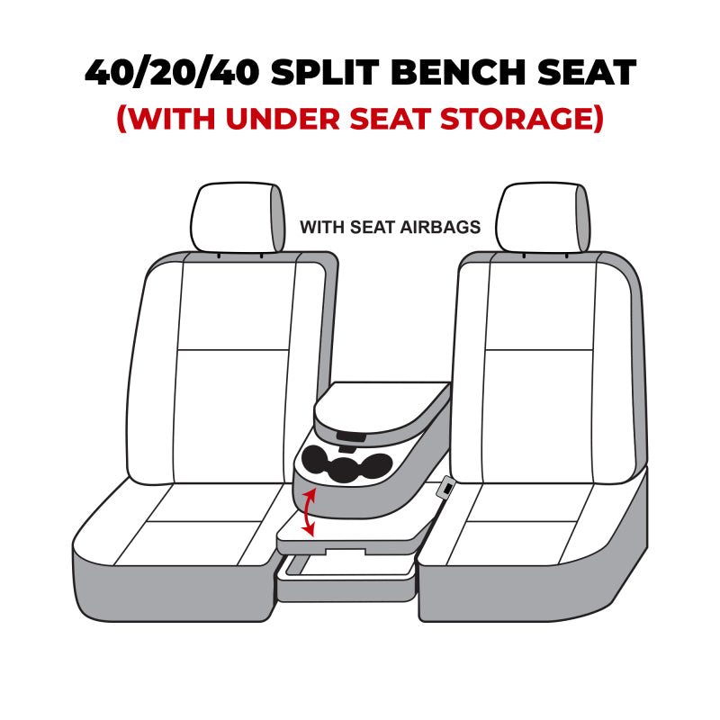 Covercraft 13-16 Dodge Ram Carhartt SeatSaver Custom Front Row Seat Covers - Brown