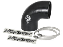 画像をギャラリービューアに読み込む, aFe Magnum FORCE Intake Coupling Kit (2-3/4 IN ID x 5 IN L x 90 Deg.) Elbow Coupler - Black