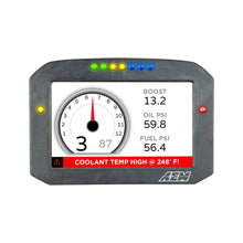 画像をギャラリービューアに読み込む, AEM CD-7G Carbon Flush Digital Dash Display w/ Internal 20Hz GPS &amp; Antenna
