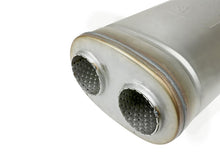 画像をギャラリービューアに読み込む, aFe MACH Force-Xp Muffler 2-1/2 IN Dual Inlet/Dual Outlet 5 IN H x 8 IN W x 18 IN L - Oval Body