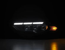 画像をギャラリービューアに読み込む, AlphaRex 18-20 Ford Mustang NOVA LED Proj Headlights Black w/Activ Light/Seq Signal/Switch DRL