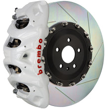 画像をギャラリービューアに読み込む, Brembo 08-15 Land Cruiser/LX570 Front GT BBK 8 Piston Cast 412x38 2pc Rotor Slotted Type1-White