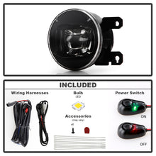 画像をギャラリービューアに読み込む, Spyder 21-23 Ford Bronco Base OEM Full LED Fog Lights - w/ Switch (FL-FB2021-LED-C)