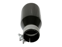 画像をギャラリービューアに読み込む, aFe MACH Force-Xp Universal Exhaust Tip 3 IN Inlet x 4-1/2 IN Outlet x 9 IN L- Black Tip
