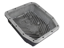 画像をギャラリービューアに読み込む, aFe POWER Transmission Pan Ford Trucks 80-92 (AOD Transmission)- Black w/ Machined Fins