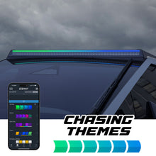 画像をギャラリービューアに読み込む, XK Glow Tesla Cybertruck XKmax 50in Roof LED Off-Road Light Bar w/ RGBW Chasing DRL &amp; App Control