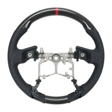 画像をギャラリービューアに読み込む, NRG 12-23 Toyota Tacoma OEM Plus Carbon Fiber Steering Wheel w/ Black Stitch &amp; Red Center Mark