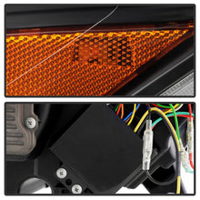 画像をギャラリービューアに読み込む, Spyder 15-17 Ford Mustang LED Headlights - Black (PRO-YD-FM15AP-GRSB-SET-BK)