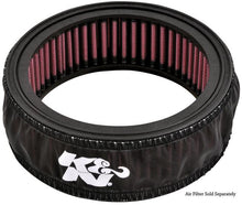 画像をギャラリービューアに読み込む, K&amp;N Drycharger Wrap Black 140mm ID 57mm H