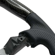 画像をギャラリービューアに読み込む, NRG 12-23 Toyota Tacoma OEM Plus Carbon Fiber Steering Wheel w/ Black Stitch &amp; Red Center Mark