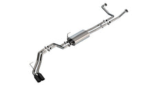 画像をギャラリービューアに読み込む, Borla 16-24 Nissan Titan XD S-Type Cat Back Exhaust - Black Chrome