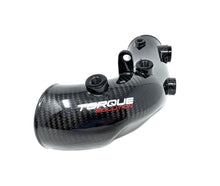 画像をギャラリービューアに読み込む, Torque Solution 02-07 Subaru WRX/04-21 STI HD Hard Turbo Inlet - Carbon Fiber - OEM / 2.4in Inlet